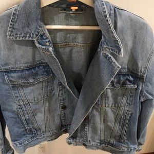 Denim coat from free people.